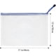 thumbnail image 2 of Mesh Zipper Pouch Bag,A3 Zipper Bag for Organizing Storage, Waterproof Zipper Pouch, Bigger Size, File Bag for School and Office Supplies (Red), 2 of 5