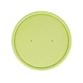 thumbnail image 6 of Bio Tek Round Eco Green Paper Soup Container Lid - Fits 12 oz - 200 count box, 6 of 8