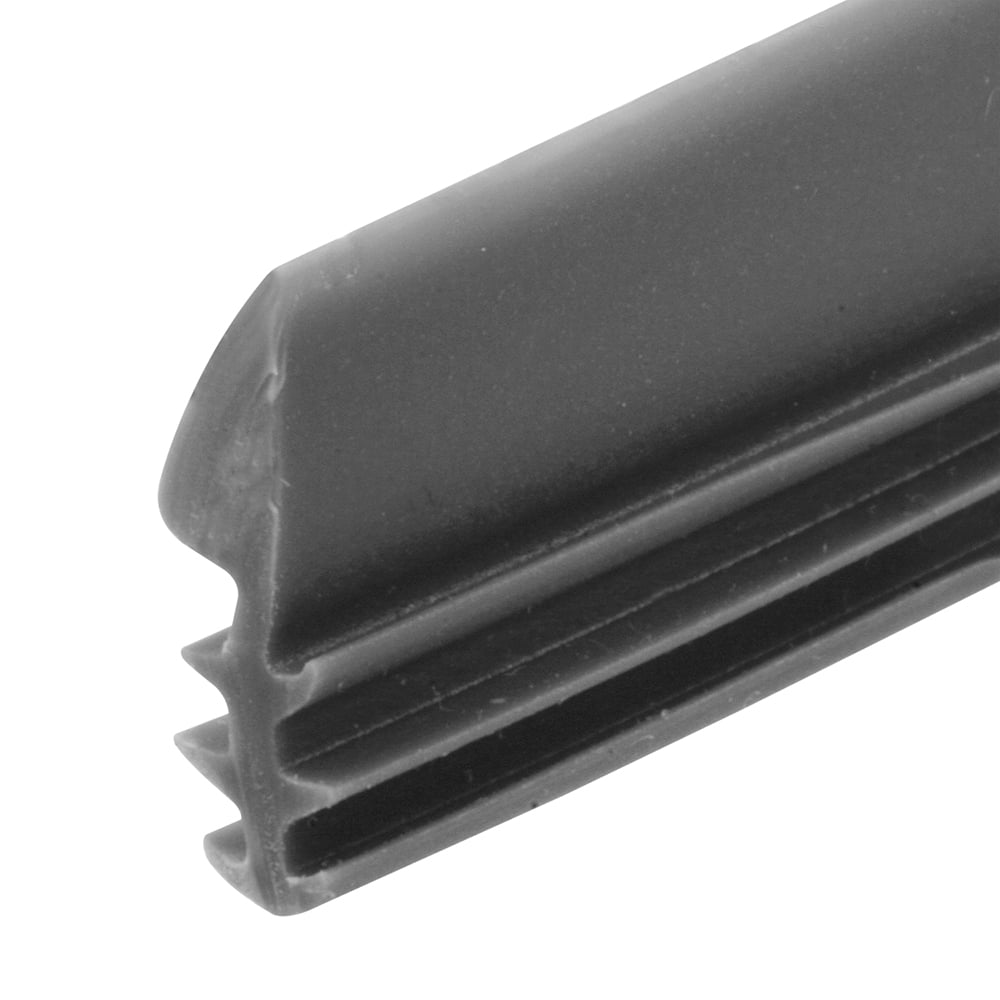 Glass Glazing Spline, Gray Vinyl, 200 ft.