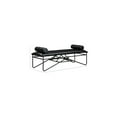 thumbnail image 3 of Meridian Furniture Gatsby Black Vegan Leather Bench, 3 of 8