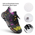 thumbnail image 4 of Pikachu, Raiden, Dazzling，colorful Walking Shoes for Men Woman Lightweight Tennis Fashion Elastic Sports Shoes Cushion Basketball Shoes, 4 of 7