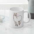 thumbnail image 3 of CafePress - Cute Alpaca - 20 Oz White Ceramic Mega Mug, 3 of 3