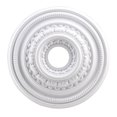 thumbnail image 1 of English Study Medallion 18 Inch In White Finish, 1 of 2