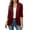Wine#01, variant on yoeyez Women Casual 3/4 Sleeve Cardigan Lightweight Chiffon Open Front Cardigans Elegant Dressy Sheer Shrugs for Dresses Navy,S