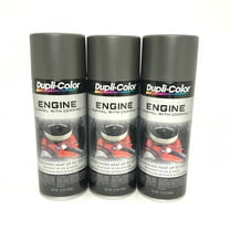 Duplicolor DE1651-3 Pack Engine Enamel with Ceramic Cast Coat Iron Color - 12 oz