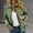 Light Green, variant on iHPH7 Lightweight Jacket Women Casual Outerwear Collared Jacket Women's Outerwear Zip Up Jackets for Women Fall Jacket Full Zip Jacket Women Dark Green L