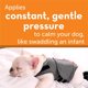 thumbnail image 5 of Chaqueta clásica para perros con diseño de polo, chaleco calmante recomendado por veterinarios para fuegos artificiales, truenos, viajes y separación, 5 of 5