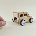 thumbnail image 2 of Pull String Car DIY Kit DIY Kit, Educational STEM Toy, 2 of 3