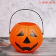 thumbnail image 1 of POINTERTECK Halloween Christams Party Props Plastic Pumpkin Bucket Candy Box Halloween Decor, 1 of 6