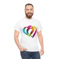 thumbnail image 5 of Rainbow Intertwined Hearts T-Shirt, 5 of 8