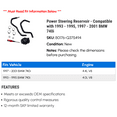 thumbnail image 2 of Power Steering Reservoir - Compatible with 1993 - 1995, 1997 - 2001 BMW 740i 1994 1998 1999 2000, 2 of 2