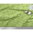 thumbnail image 2 of Soimoi Green Heavy Canvas Fabric Artistic Floral Decor Fabric Printed Yard 58 Inch Wide, 2 of 3