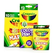 Elementary School Essentials Bundle | 1 Box - 91 Pieces per Box | School Supply Boxes - Back to School Essentials