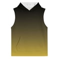 thumbnail image 3 of Tisuna Sleeveless Tank Tops For Boys Kids Summer Hoodie Gradient Print Tops Soft Sport Athletic Tees Shirts For Toddler And Tweens 2-12 Years, 3 of 4