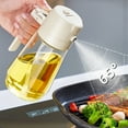 450ML Olive Oil Sprayer Dispenser Cooking BBQ 2 in 1 Glass Oil Vinegar