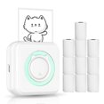 thumbnail image 1 of Portable Bluetooth Multifunction Photo Thermal Printer With 10 Paper Rolls Ft, 1 of 3