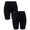 Black Soot, variant on Women's Core Active Dri-Works Bike Shorts, Sizes S-XXL