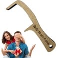 thumbnail image 5 of Divertido set de peine y cepillo de madera para hombres calvos, regalo original y divertido para hombres sin pelo., 5 of 5