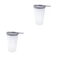 thumbnail image 1 of Greeniant Botella de agua ligera y portátil para correr, botellas de agua para correr fáciles de almacenar y plegables Type4 NO4, 1 of 6