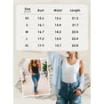 thumbnail image 5 of Anygrew Womens Built in Bra Tank Tops Summer Casual Cami Tanks Wide Strap Camisole, 5 of 5