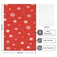 thumbnail image 2 of 6 Pcs Funny Kitchen Towels,Red Christmas Snowflake Pattern Microfiber Dish Towels,Kitchen Tea Towels,Kitchen Towel Set (18" X 26"), 2 of 7