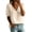 Khaki-short sleeve tops, variant on Womens Tops V Neck Cotton Linen Shirts Lace Eyelet Blouses Peplum Loose Fit Casual Tunic Tshirt