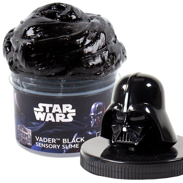Slime STAR WARS Vader Black 240 ml prefabricado con purpurina 6Y+