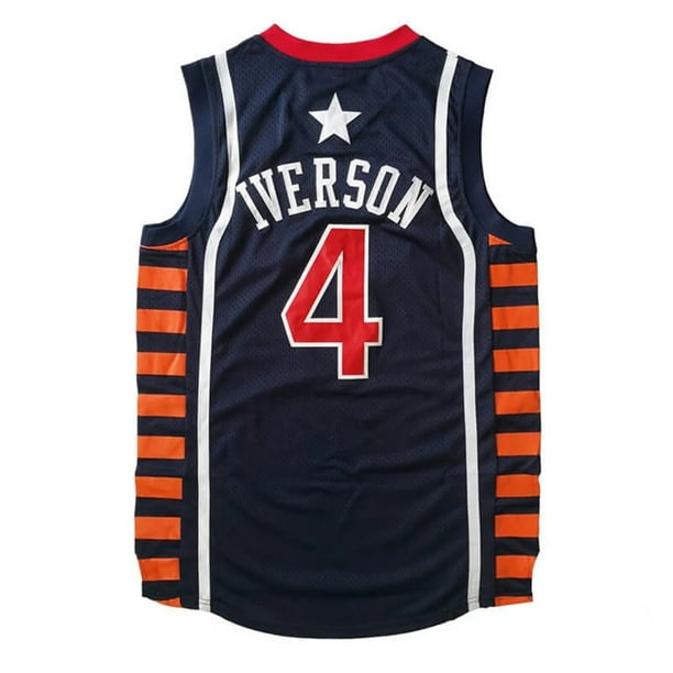 Allen iverson best sale usa jersey