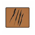 thumbnail image 2 of Effete Feline Claw Marks Scratch Desk Mats, 2 of 4