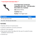 thumbnail image 2 of Front Right Outer Tie Rod End - Compatible with 1996 - 1999 Mercedes-Benz E300 3.0L 6-Cylinder 1997 1998, 2 of 2