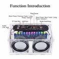 thumbnail image 2 of DIY Kit de Altavoces Bluetooth, Función de Grabación FM Radio Kit de Práctica de Soldadura con Espectro LED y Control Remoto, 2 of 5