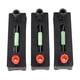 thumbnail image 1 of Kit De Resistencia Fija, Resistencia Electrónica ±1% De Precisión Carcasa ABS 5Q105A 10Q1A 15Q0.6A Ligero Para Laboratorio Escolar Para Demostración De Física, 1 of 7