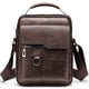 thumbnail image 1 of Bolso de hombro pequeño para hombre, de piel, tipo bandolera, tipo sobre, para iPad de 9,7", para el trabajo, la oficina y los negocios, 1 of 7