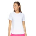 thumbnail image 4 of Expert Brand USA-Made Women's Oxymesh™ Athletic Crewneck T-Shirt , White, Small, 4 of 7