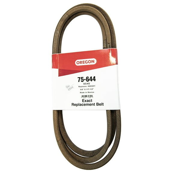 Oregon OEM 75-644  Belt Deck Drive Scag Tig[295]  Rotary - 12071 Scag - 483241 Stens - 265-869