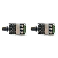 thumbnail image 1 of 2X Dc 6V 12V 24V 28Vdc 3A 80W Pwm Motor Regulador Controlador de Velocidad Control de Velocidad Variable Ajustable con Interruptor de, 1 of 7