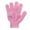 🔥 Pink, variant on Msgweeeg Exfoliating Gloves Shower Gloves Five Finger Scrub Bath Gloves Scrub Bath Towels Bath Brushes for Adults Thickened Scrub Bath Tools
