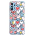 thumbnail image 1 of Funda para Galaxy A32 InstaCase Protector para Galaxy A32 Antigolpes Corazones Pastel, 1 of 4