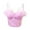Pink, variant on Women Print Wirefree Bra Summer Womens Bras Plus Size Supportive For Daily Wear