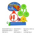 thumbnail image 4 of Juego De Aro De Baloncesto Para Niños, Juego De Lanzamiento De Anillo De Plástico, Juego De Piscina, Juguete De Juego Al Aire Libre Vogacara FN006830-02, 4 of 4