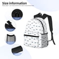 thumbnail image 3 of Easygdp Cute Shark Mochila Casual para Portátil, Mochila para Escuela, Viajes, Negocios, 3 of 6