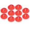 Outgeek 100Pcs Romantic Tealight Candles Unscented Decorative Candles Party Decorations Party Supplies for Valentines Day Birthday Anniversary Party