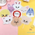 thumbnail image 3 of Nuevo Abanico De Mano Kpop Stray Kids Skzoo De Pvc De Dibujos Animados, 3 of 4