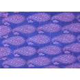 thumbnail image 1 of Ahgly Company Machine Washable Indoor Rectangle Transitional Purple Mimosa Purple Area Rugs, 3' x 5', 1 of 7