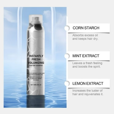 Halovida Dry Shampoo, Volumizing Dry Shampoo, Dry Shampoo For Dark Hair, Natural Dry Shampoo Volumizing Spray, Refreshing And Non-Greasy