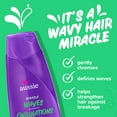 thumbnail image 2 of Aussie Miracle Waves Anti-Frizz Hemp Paraben-Free Shampoo, 2 of 10