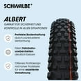 thumbnail image 2 of Schwalbe Albert Gravity Pro Mountain Tire, 29"x2.50, Folding, Tubeless Ready, Addix Soft, Gravity Pro - Radial, 67TPI,, 2 of 7