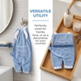thumbnail image 6 of REGALWOVEN Cute Animal-Shaped Hanging Hand Towels, Super Absorbent Soft Coral Fleece Towels for Kitchen, Bathroom, Home Decor, 13" x 6" Blue 1pk, 6 of 6