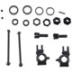 thumbnail image 1 of Accesorios de Metal para Coche RC Nudillo de DireccióN + Cvd + Combinador para Arrma 1/8 6S 1/7 Limitless F1 Infraction Negro, 1 of 5