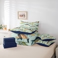 thumbnail image 6 of Homewish Big Bass Fish Bedding Comforter Set 7-Piece for Kids Children Teens,Fishing Theme King Bedding Sets,Lake House Ultra Soft Bed Sheets,Luxury Bedroom Decor,Reversible, 6 of 8